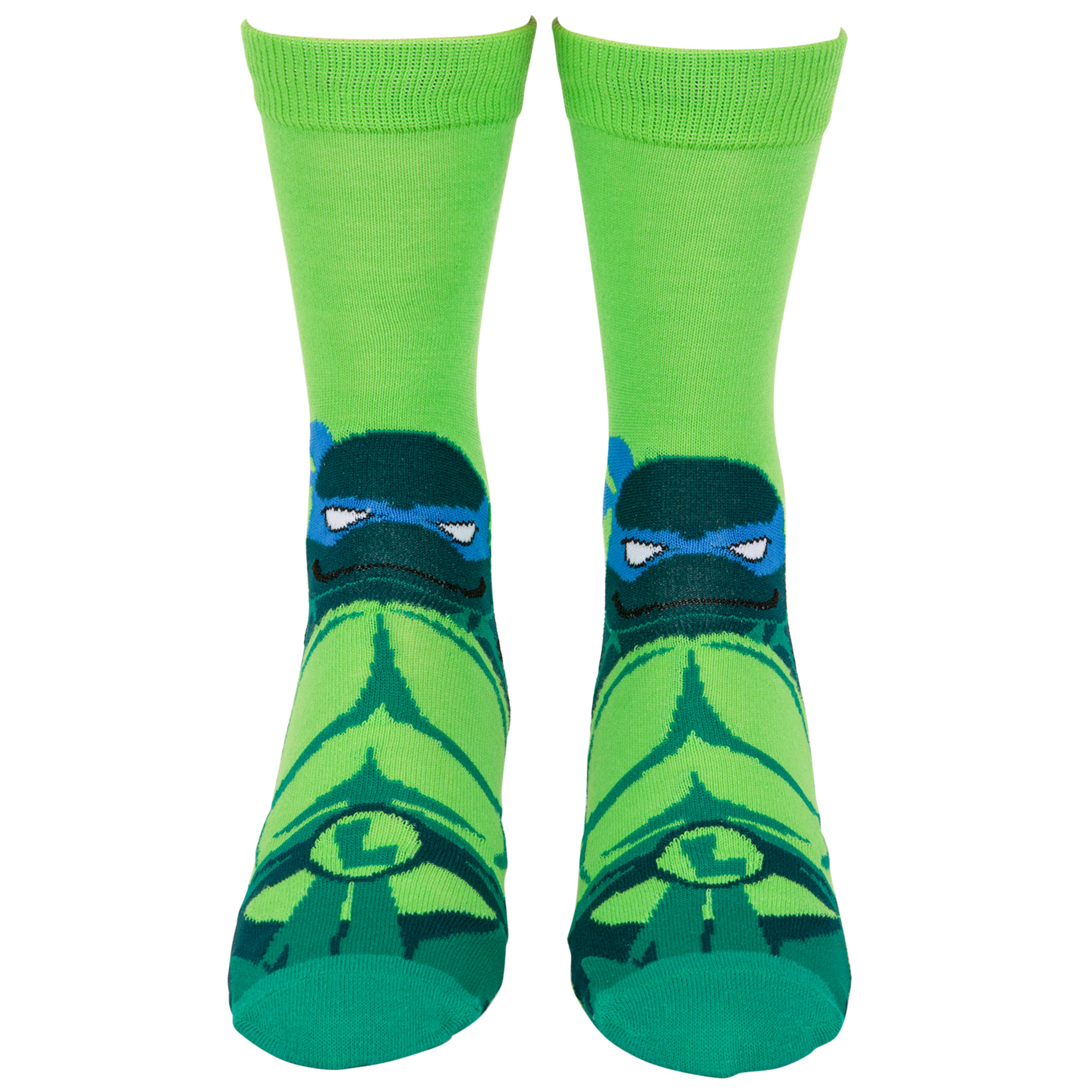 Teenage Mutant Ninja Turtles Leo and Mikey Crew Socks 2-Pack